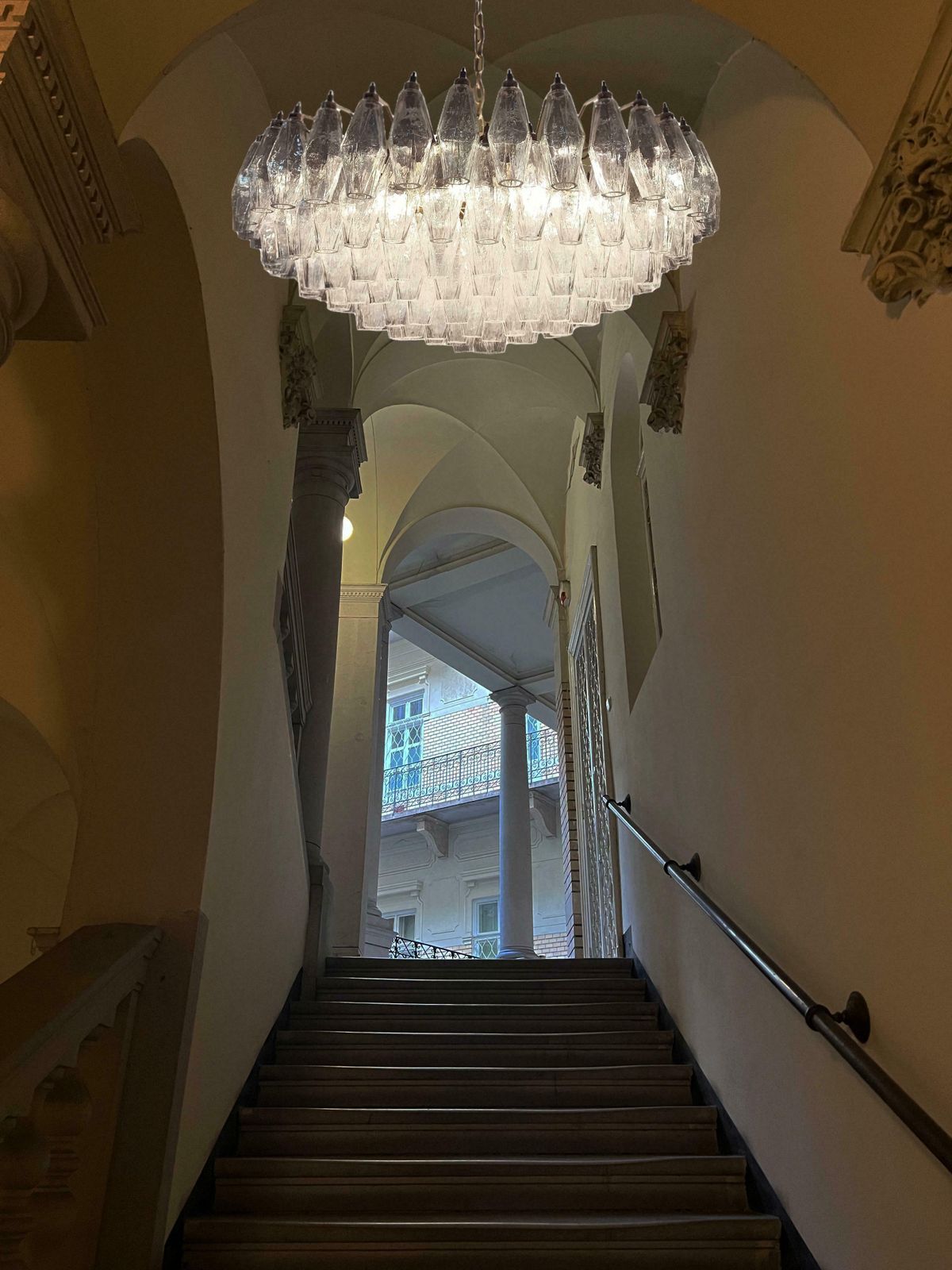 11720.0 Beautiful Murano Glass Chandeliers   185 Iridescent Glasses photo
