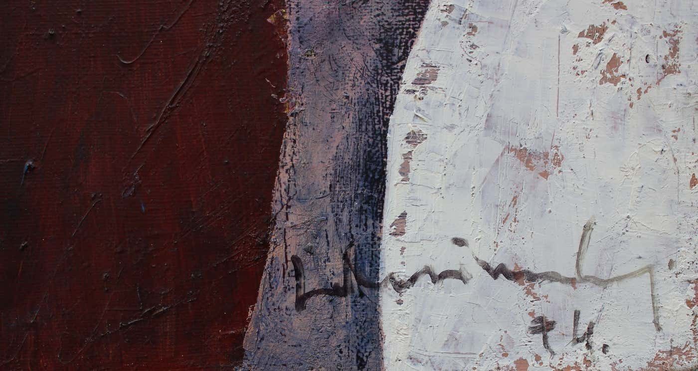 Laimdots Murnieks Seated 1974. Oil On Canvas photo for sale
