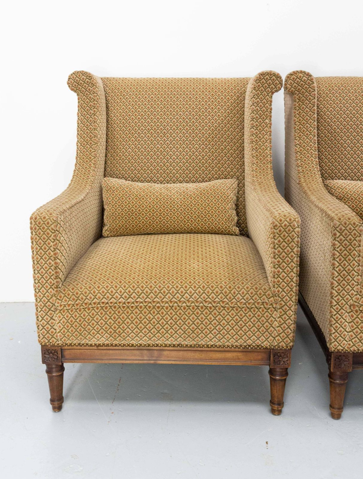 Antique Armchair Fauteuil Napoleon III Upholstery And Beech French 19th Century photo Furniture