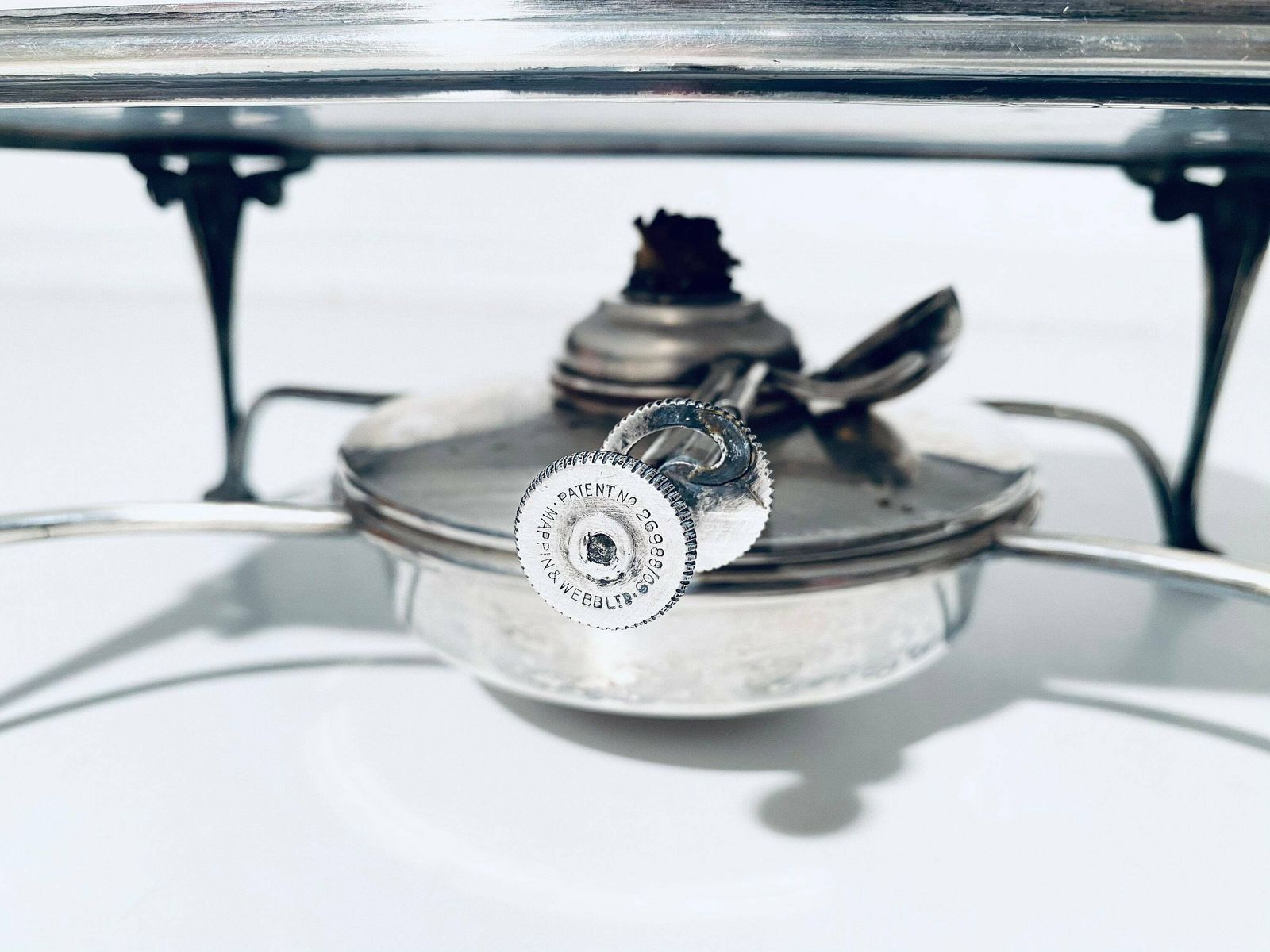 Mappin & Webb Ltd. Silver Plated Food Warmer / English Silverware Decor 1906 photo 299.0