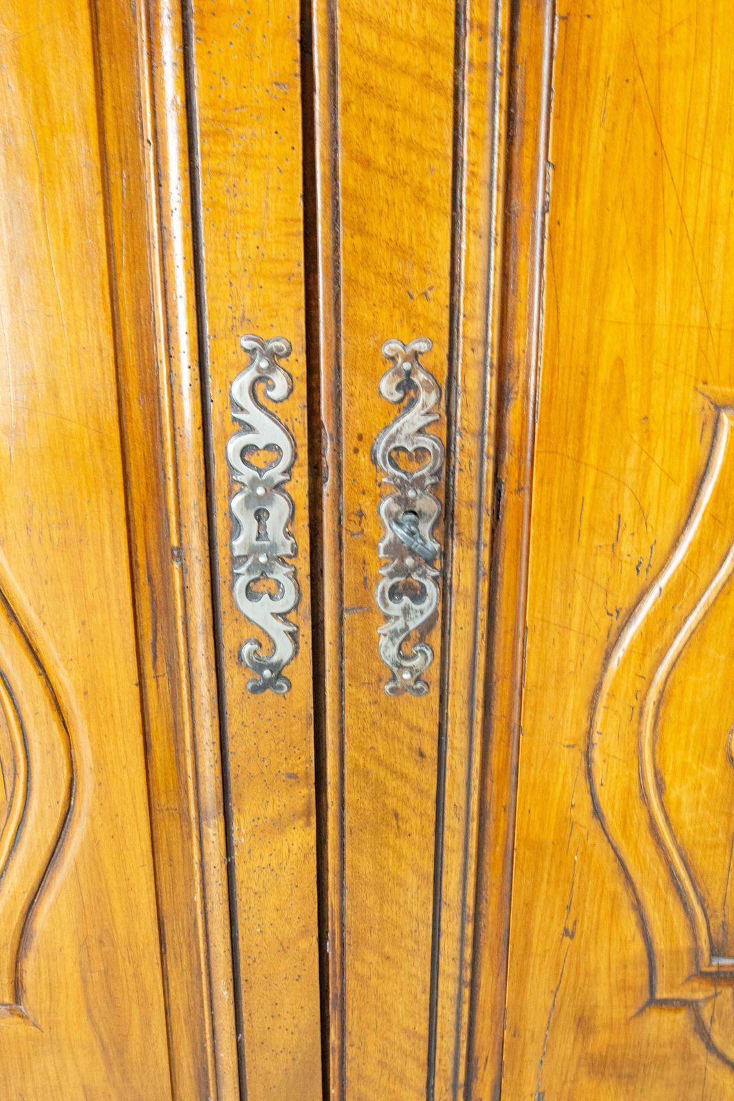 18th Century Walnut Large Buffet Louis XV, France photo vintage