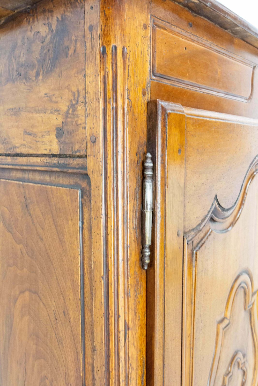 Furniture 18th Century Walnut Large Buffet Louis XV, France photo