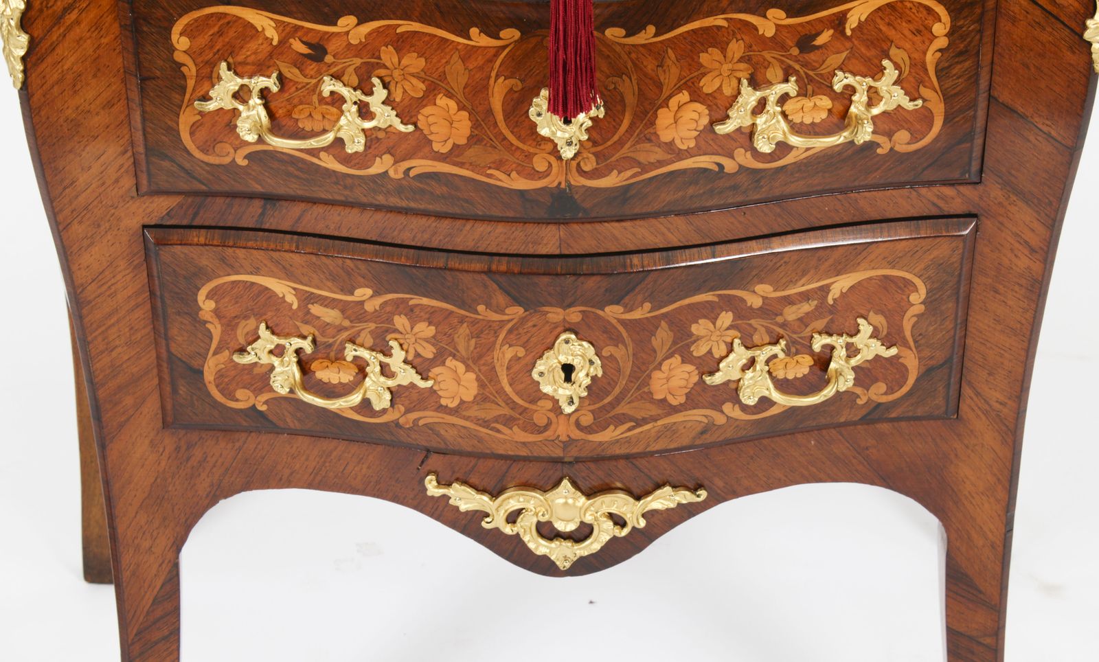 photo furniture French Louis Revival Gonçalo Alvest Marquetry Commode 19th Century