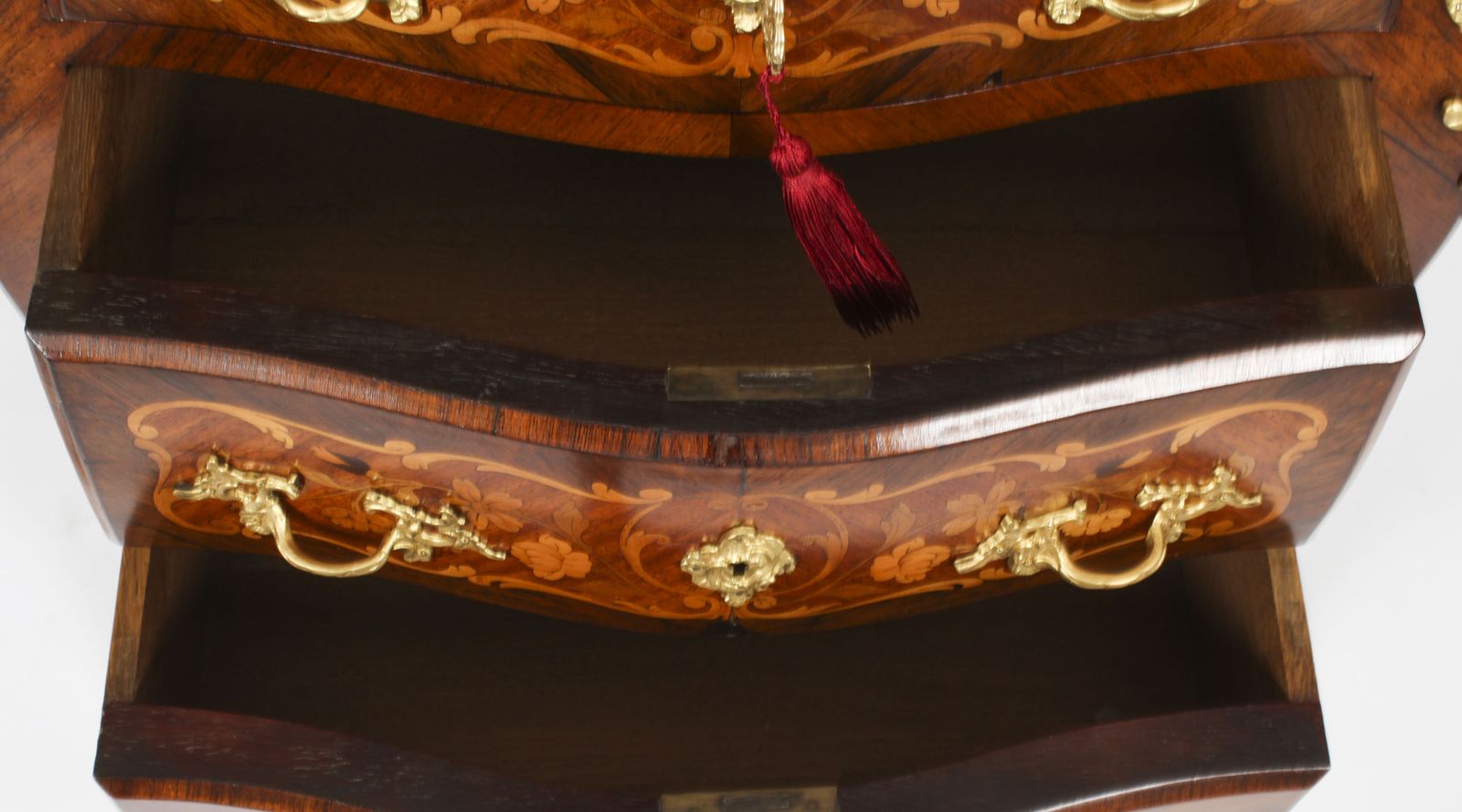 photo buy French Louis Revival Gonçalo Alvest Marquetry Commode 19th Century