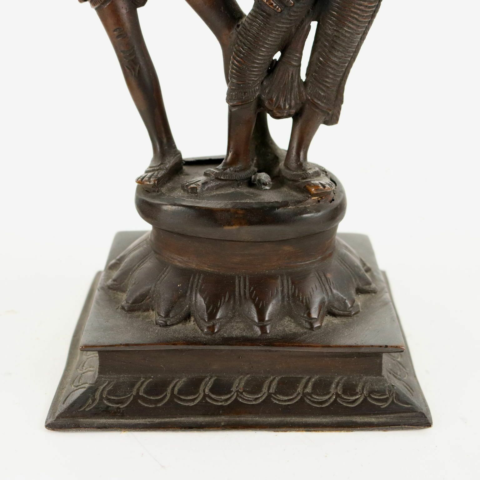 Krishna With A Gopi Bronze India Early 900s Antiques photo buy