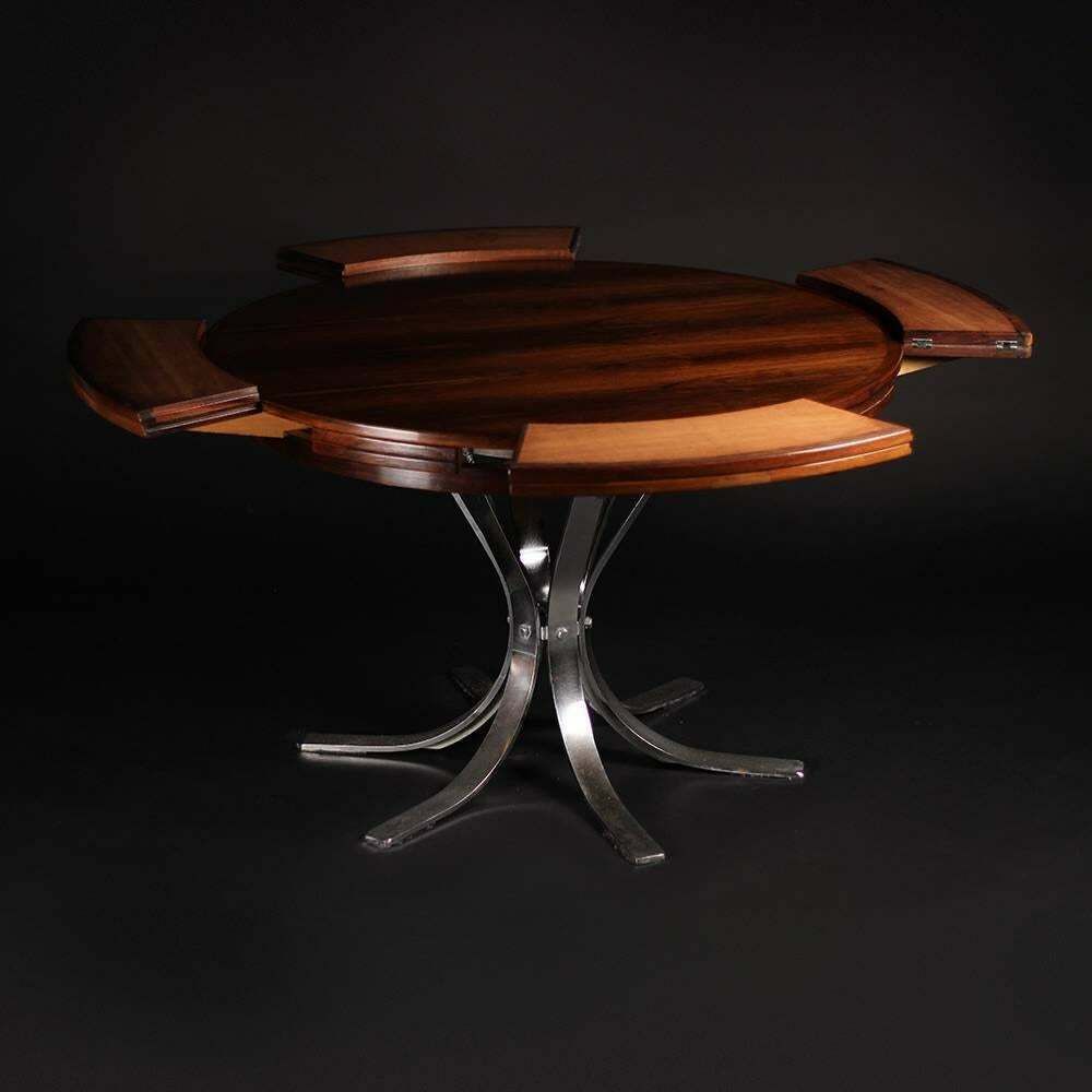 Scandinavian Modern Rosewood Dining Table By Dyrlund Of Denmark. photo buy