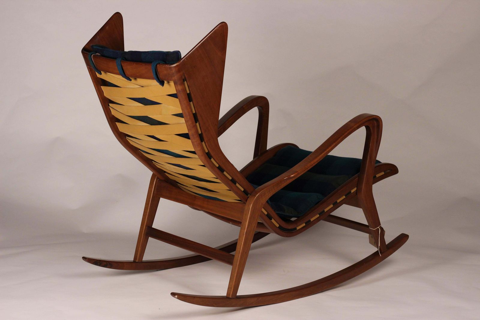 Italian Rocking Chair Model 572 By Cassina photo vinterior