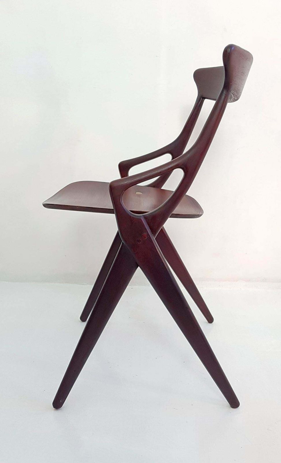 photo furniture Set Of 4 Dining Chairs By Arne Hovmand Olsen For Mogens Kold, Denmark, 1959