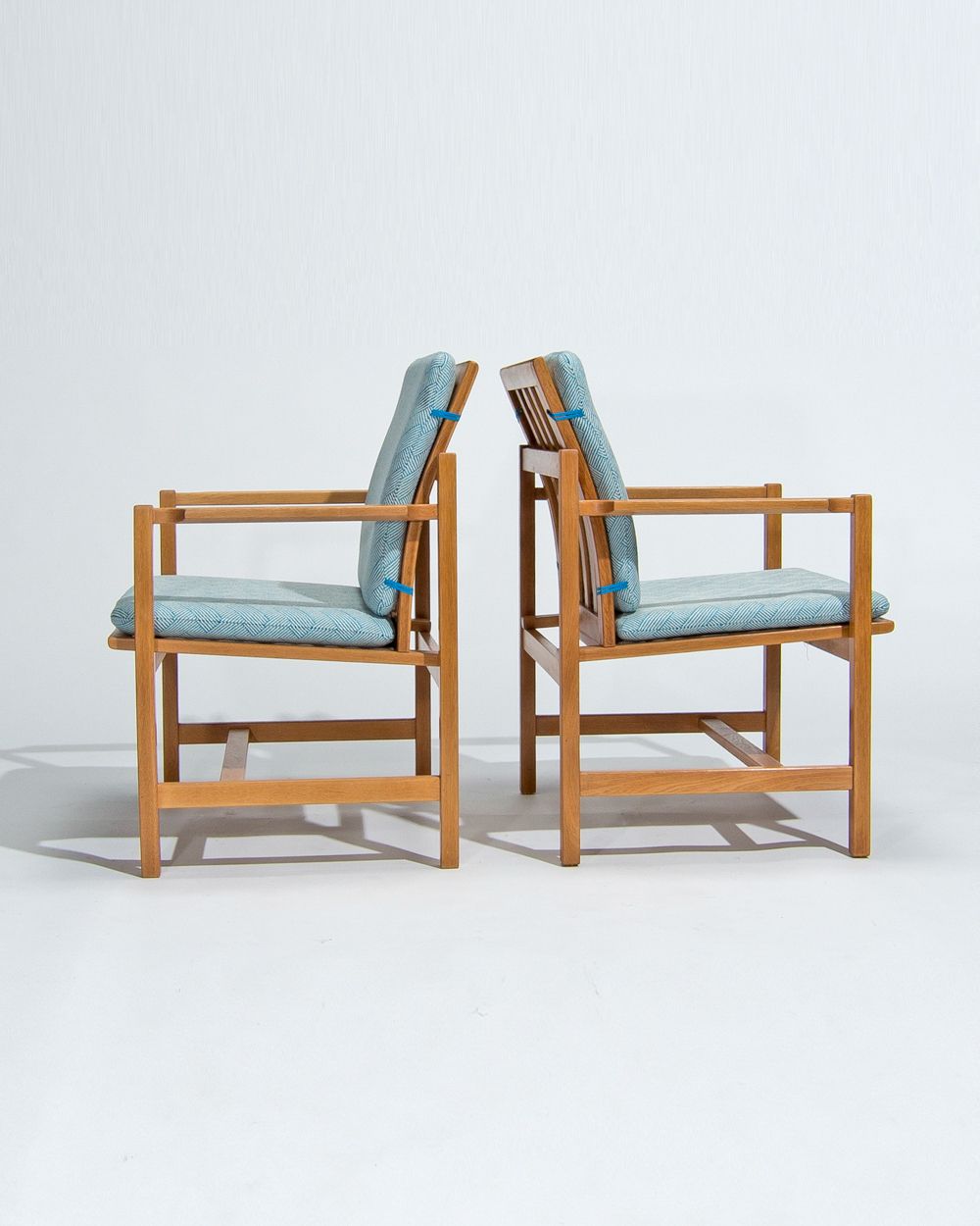 Mid Century Danish Armchairs By Borge Mogensen, 1960’s photo furniture