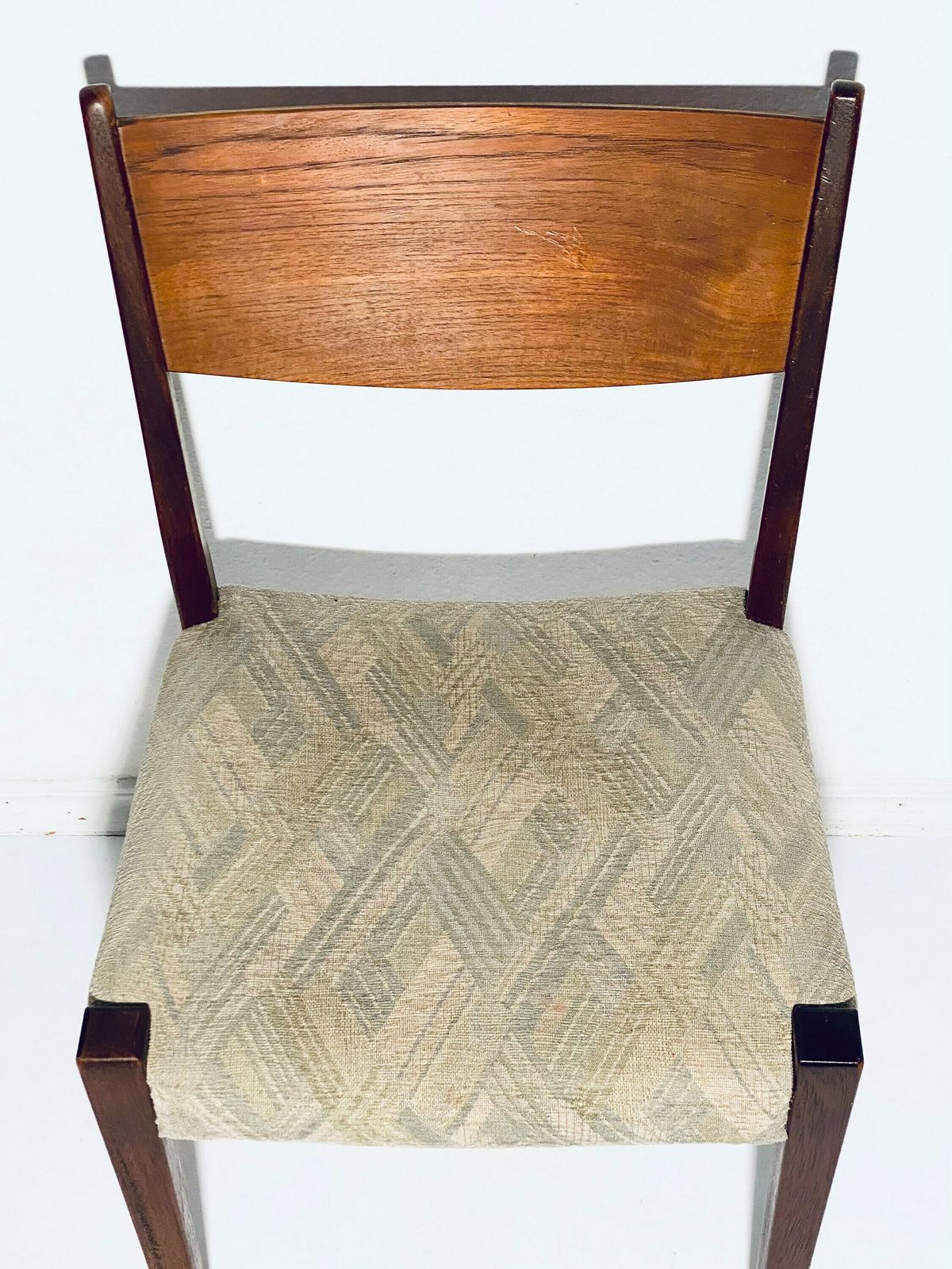 photo furniture Mid Century Wooden Chairs / Vintage Decor / 50s 60s Furniture