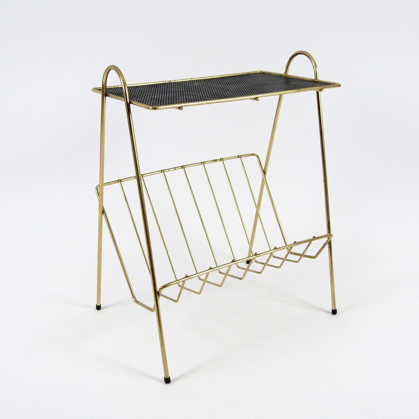 Brass Magazine Rack, 1950s