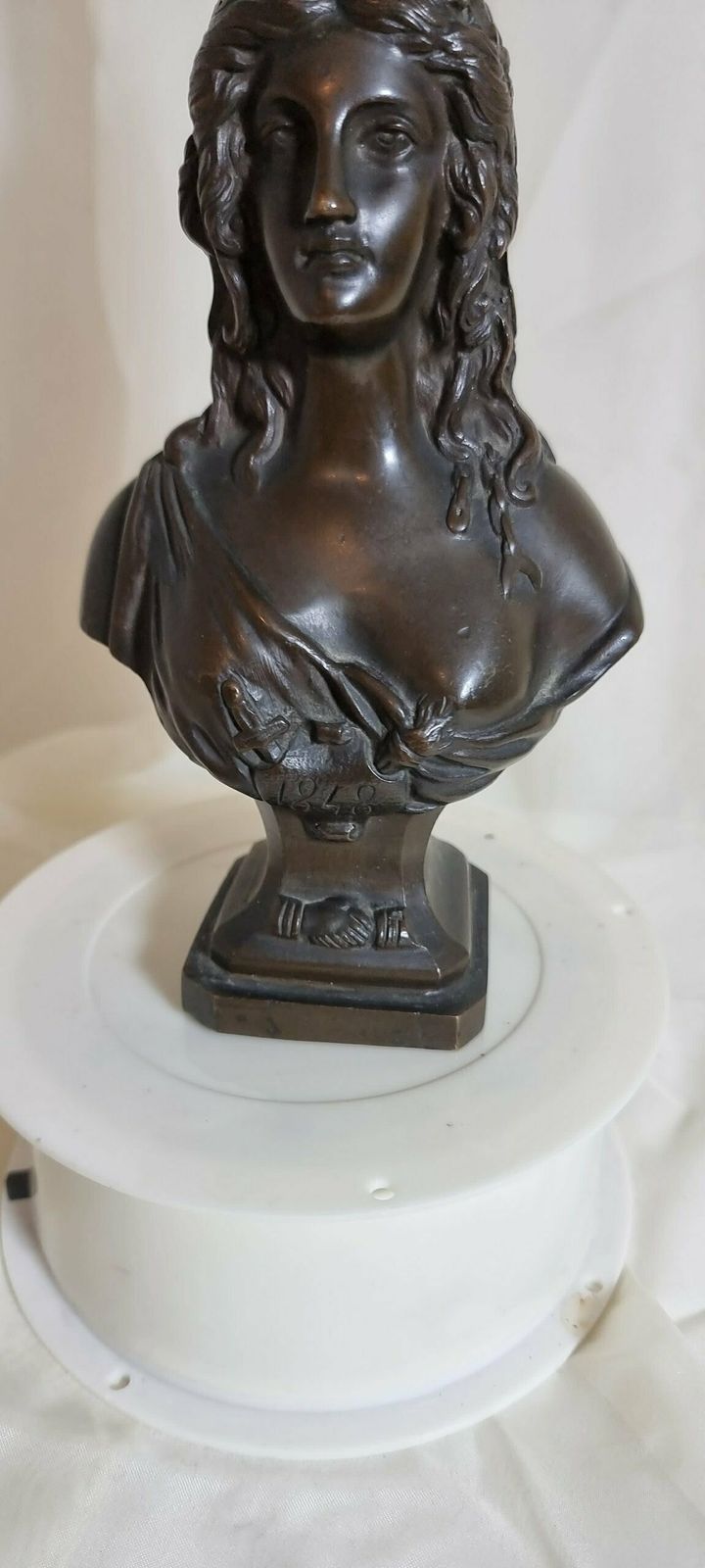 Marianne The Liberty Of France Bronze Bust photo 160.0