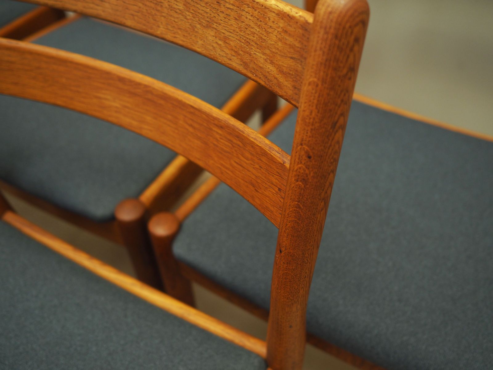 Set Of Six Teak Chairs, Danish Design, 1970s, Designer: Poul M. Volther photo vinterior
