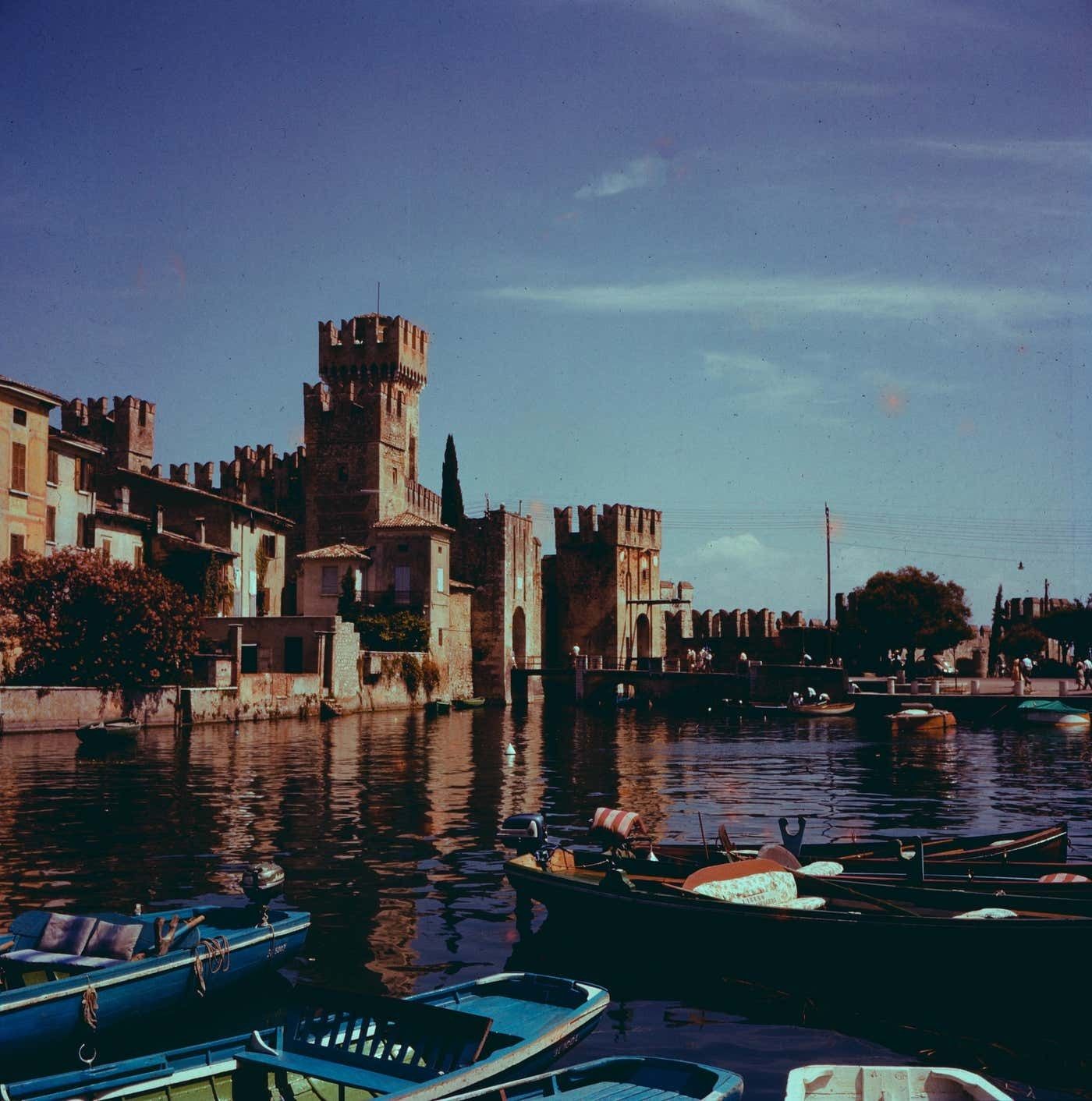 Italien In 1956   Sirmione Lago Di Garda Castello Scaligero – Italien