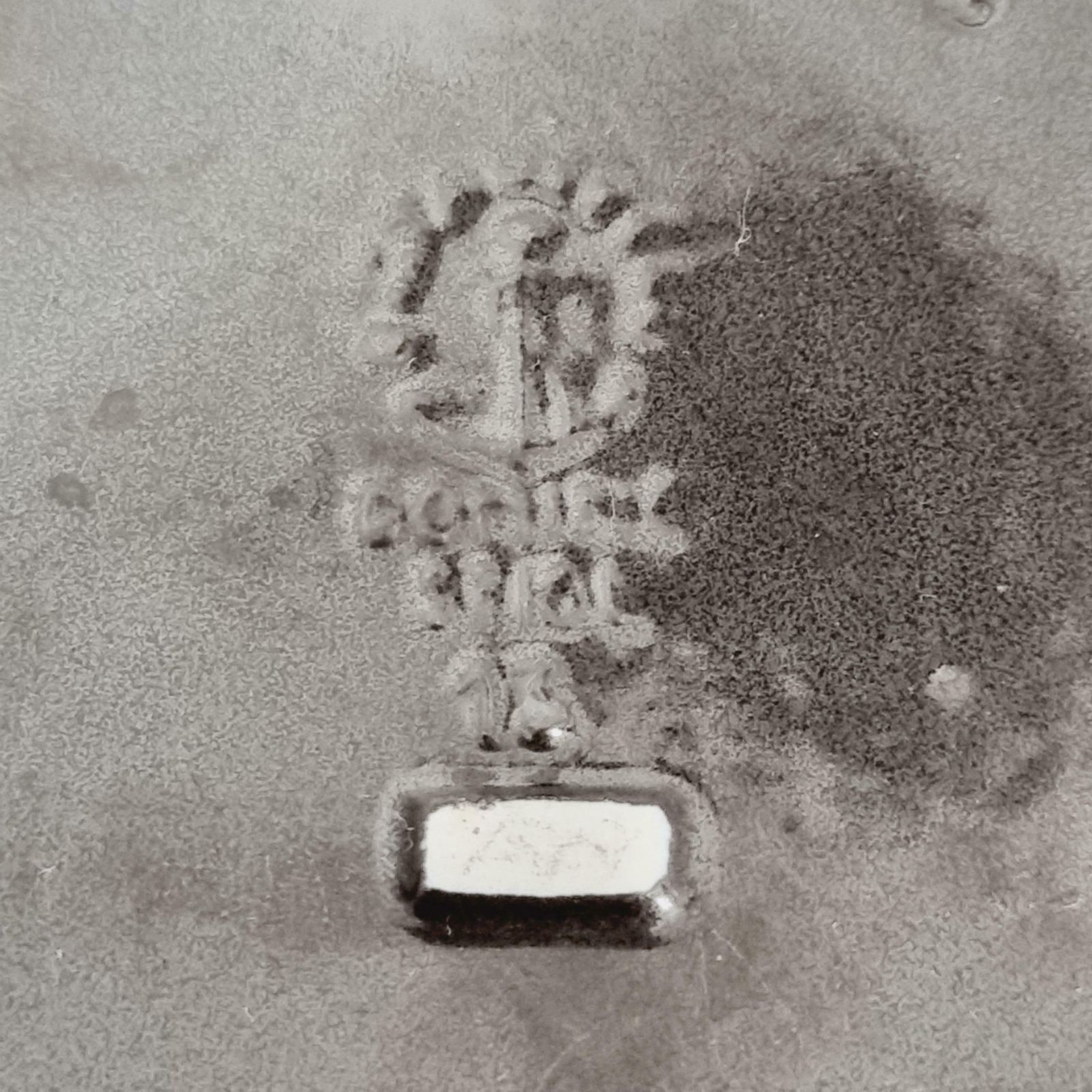 Stig Lindberg, Ceramic Tray/Ashtray Domino, Gustavsberg, Scandinavian Modern photo 886.0