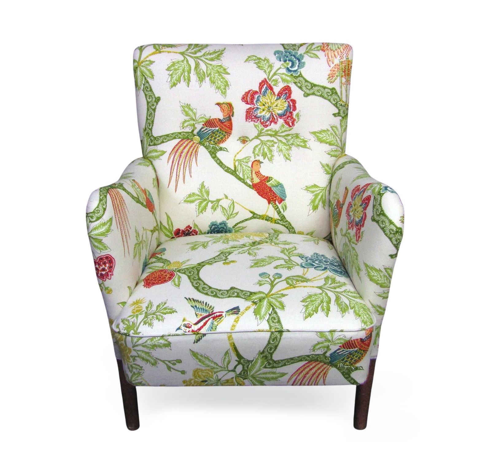 1940s Danish Birds Of Paradise Chair By Peter Hvidt & Orla Mølgaard Nielsen For Fritz Hansen