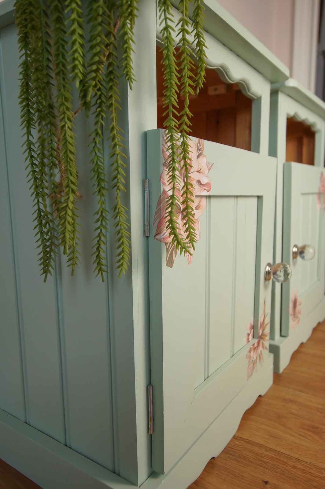 Floral Bedside Tables photo Furniture