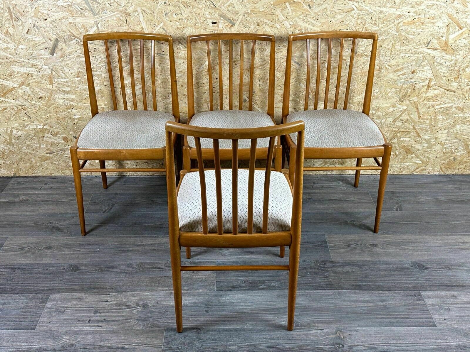 photo buy 4x 60s 70s Dining Chair Dining Chair Mid Century Danish Modern Design