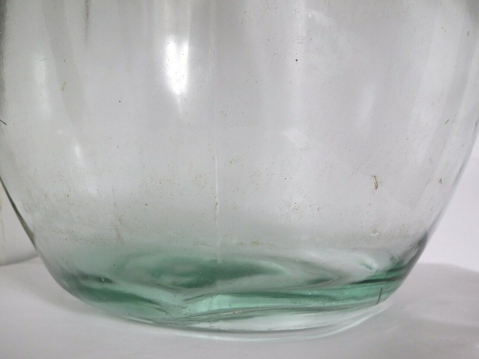French Demi John Dame Jeanne Bottle Oil Bottle Carboy Line Bottle  Extra Extra Large photo for sale