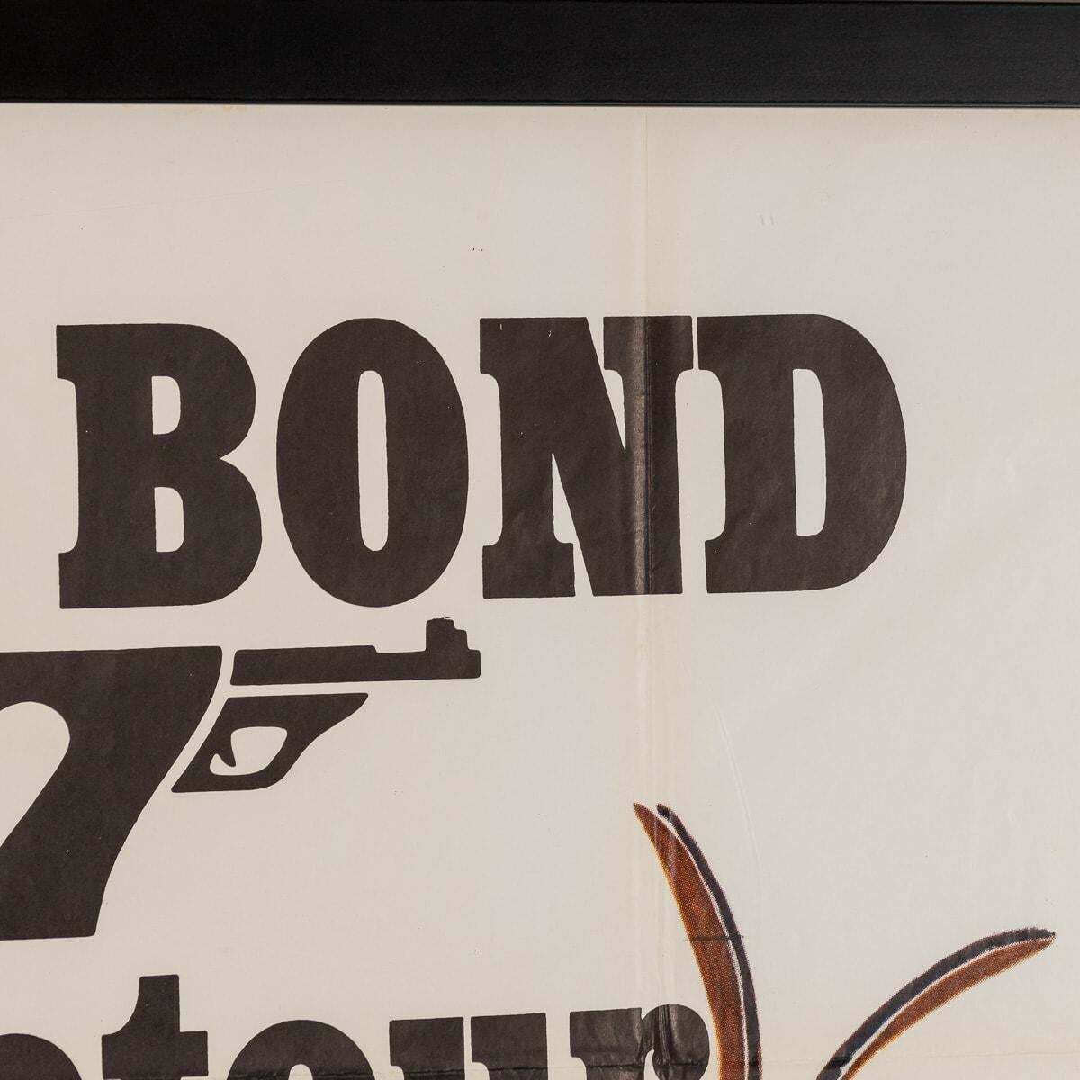Original French Release James Bond On Her Majesty's Secret Service Poster C.1969 photo vinterior