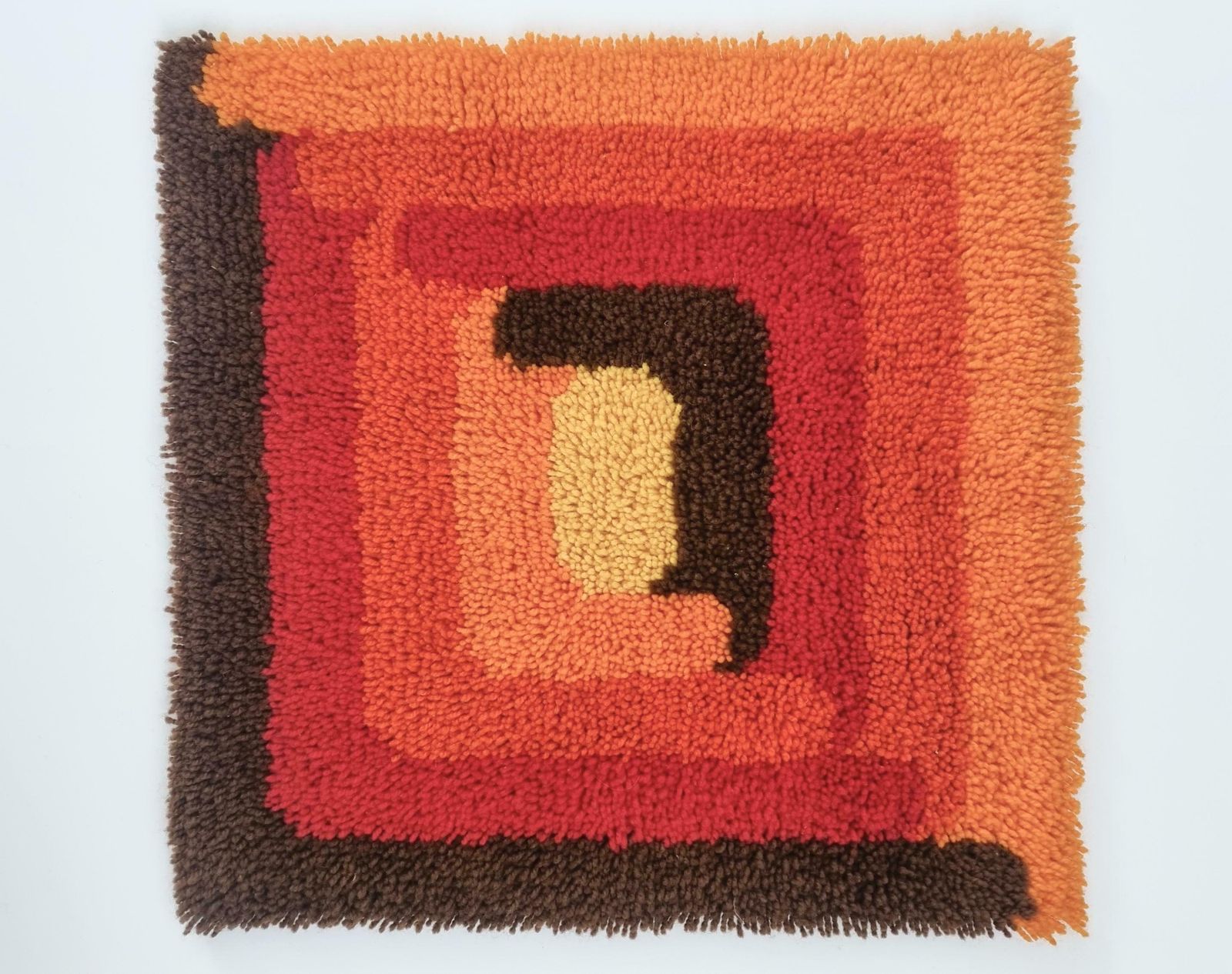 photo furniture Rare Midcentury Wall Tapestry, Ege Rya Style, Denmark, 1970s