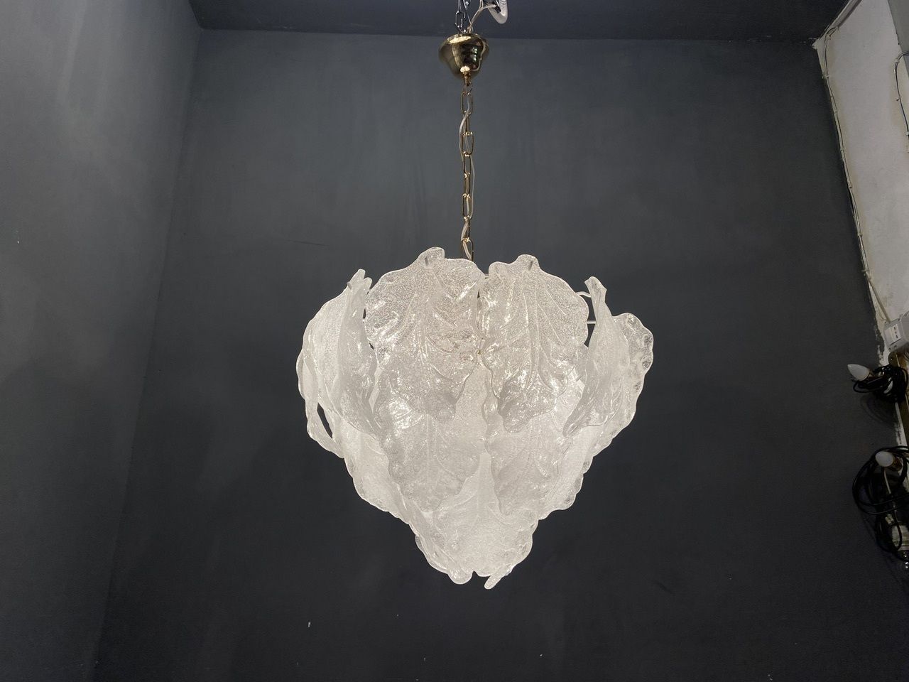 Italian Murano Glass Chandelier 1970’s photo buy