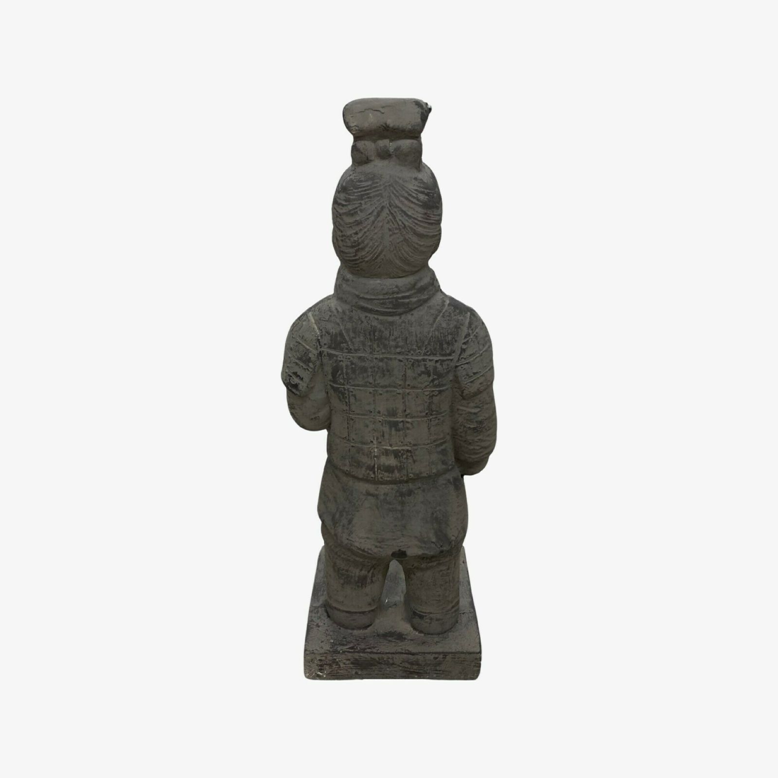 Chinese Warrior Statue Infantryman Vintage Chinese Terracotta Army Warrior | Made From Lightweight Clay photo buy
