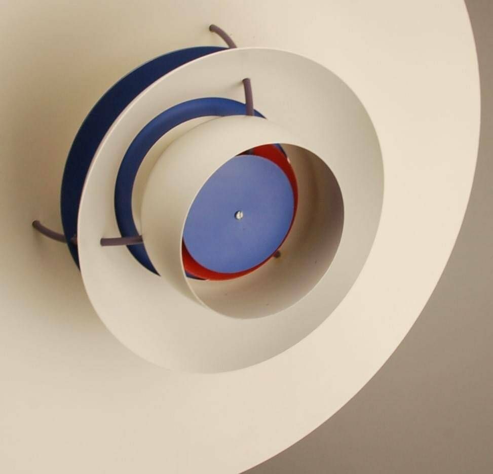 Louis Poulsen Ph5 Pendant | Vintage 1970's 'Authentic White' | Mid Century Modern Design By Poul Henningsen, Denmark photo Lighting