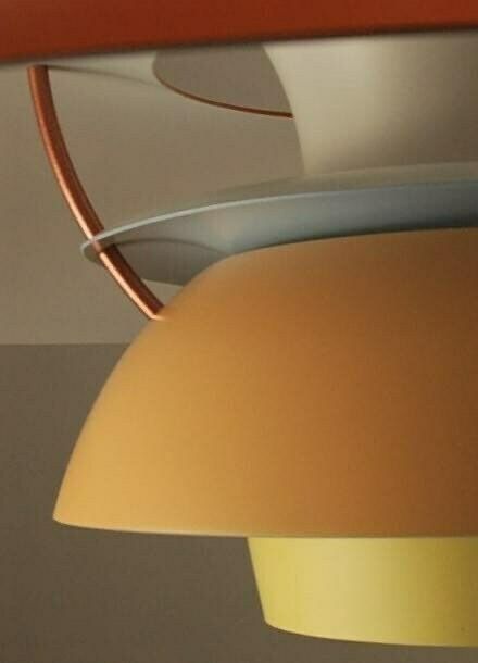 Louis Poulsen Ph5 Pendant | Vintage 1970's 'Shades Of Orange' | Mid Century Modern Design By Poul Henningsen, Denmark photo furniture