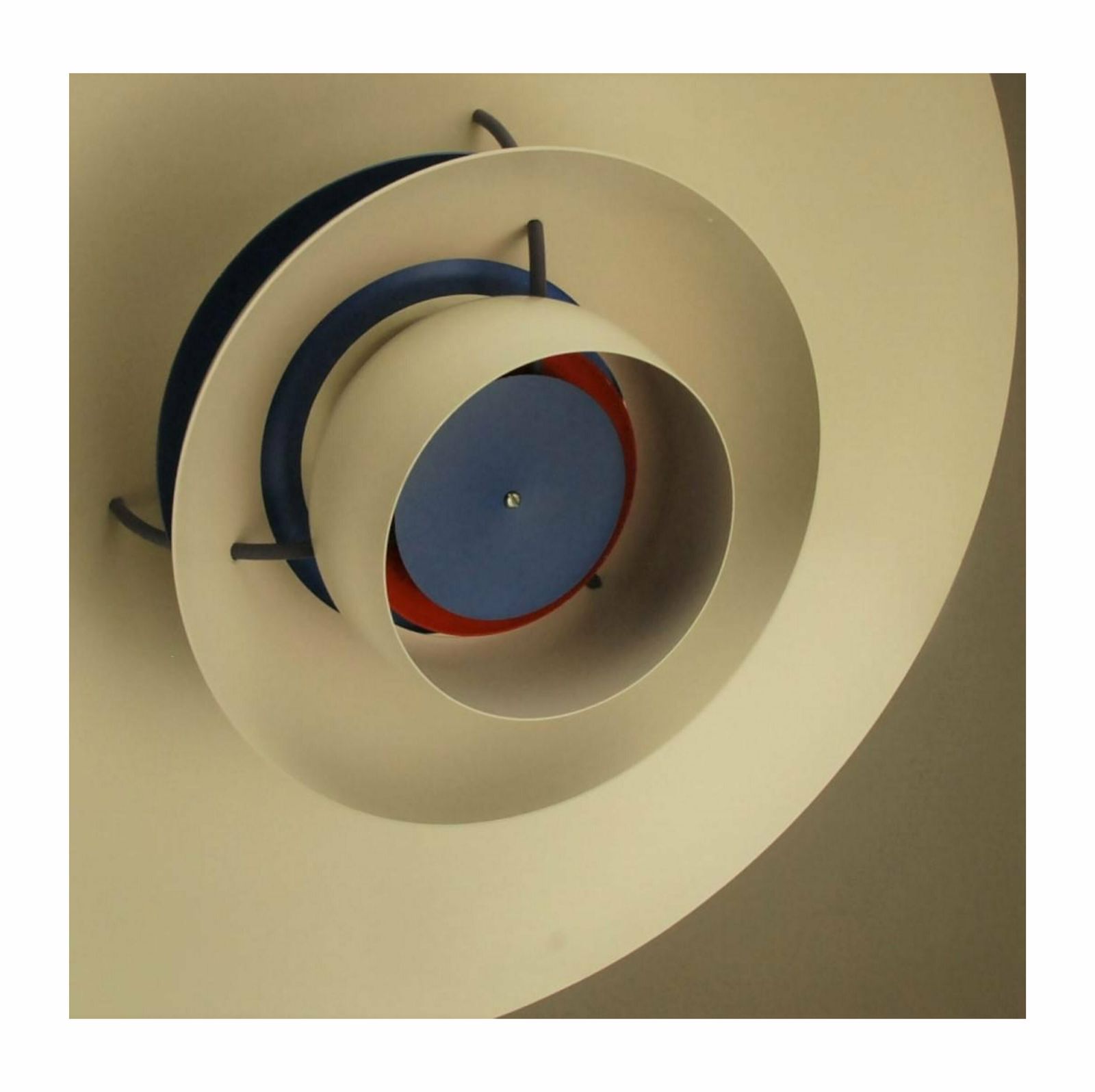 Authentic 1980s Louis Poulsen Ph5 Colorway Design By Poul Henningsen, Denmark   Restored photo Lighting