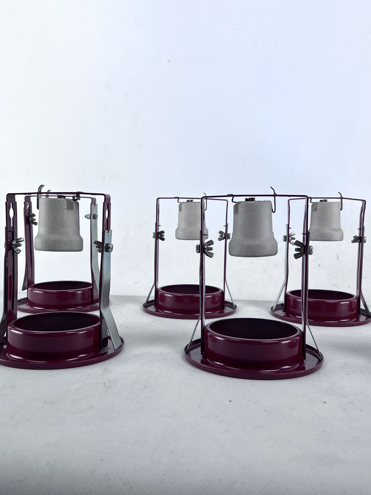 Mid Century Stilnovo Spotlights, Set Of 7. Italy 1960. Signed. photo vinterior