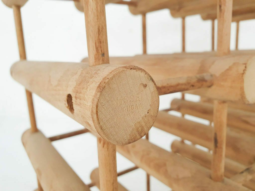 Teakhouten Wijnrek Van Richard Nissen Voor Langaa Denmark, Deens Design Ca. Jaren 1960 photo buy