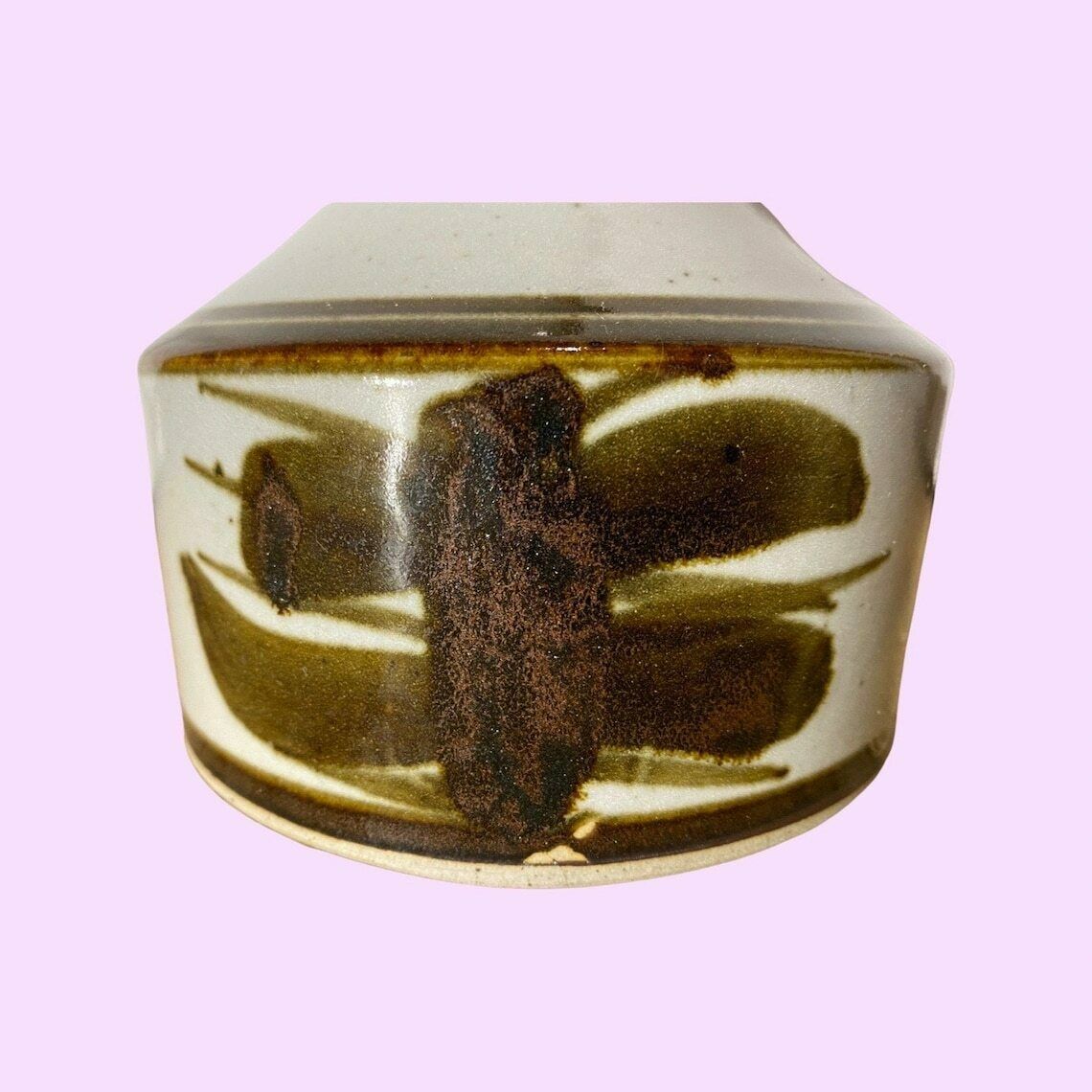 Stentøj Vintage Table Lamp Made In Denmark 1960s  Mid Century Ceramic Pottery Lighting Designed By Hanne Stentøj  Scandinavian Lighting photo for sale
