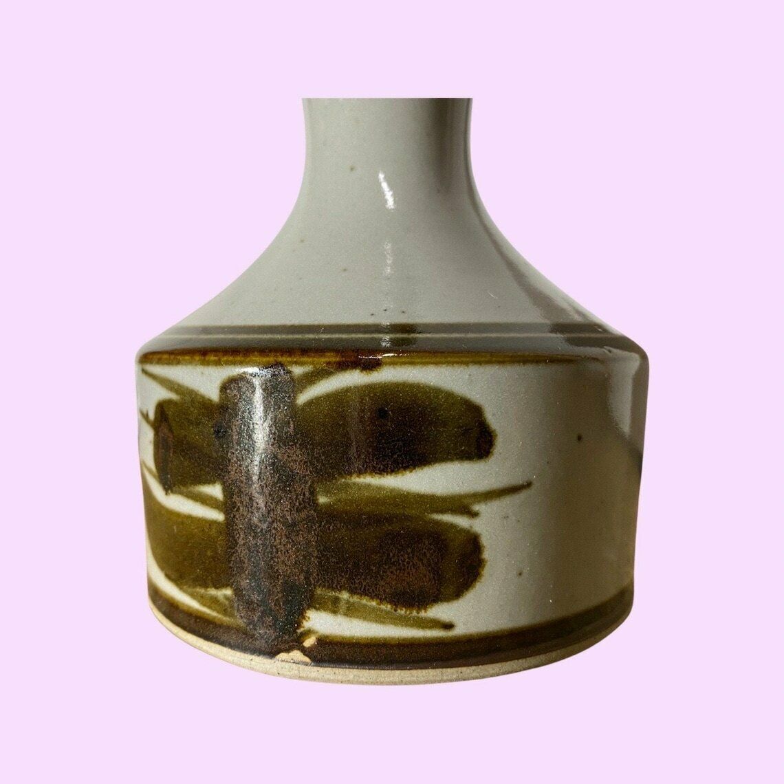 Stentøj Vintage Table Lamp Made In Denmark 1960s  Mid Century Ceramic Pottery Lighting Designed By Hanne Stentøj  Scandinavian Lighting photo vinterior