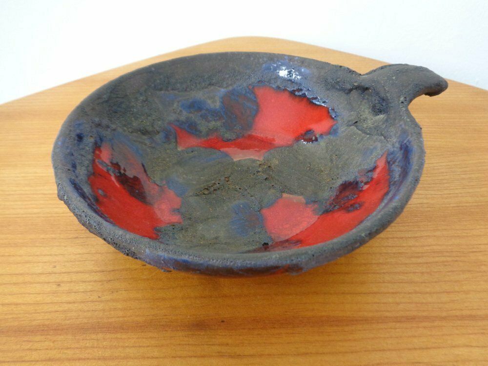 photo vinterior Lava Ceramic Marei Vases, Bowl & Planter, 1970s, Set Of 4