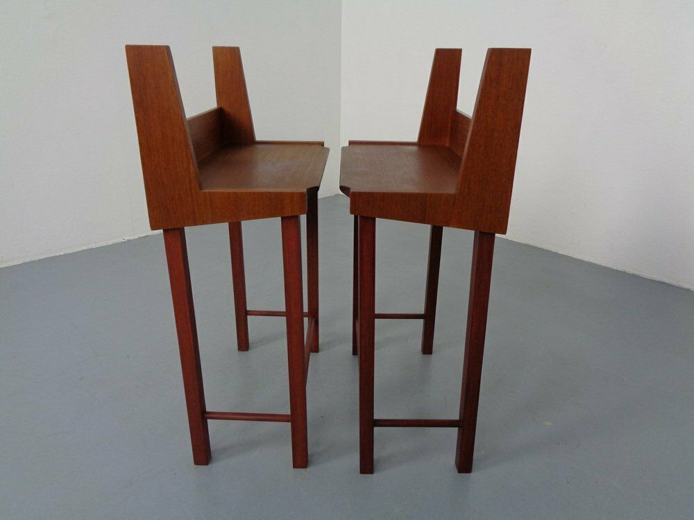 Danish Teak Nightstands, 1960s, Set Of 2 photo furniture