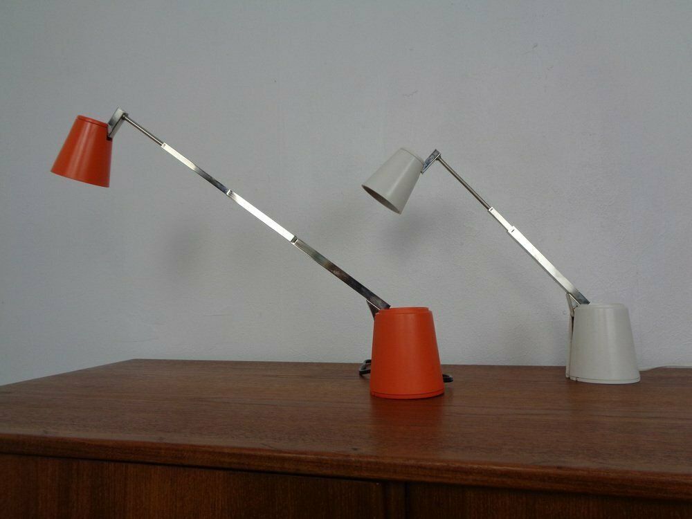 Adjustable Lampette Desk Lamps, Germany, 1960s, Set Of 2 photo Lighting