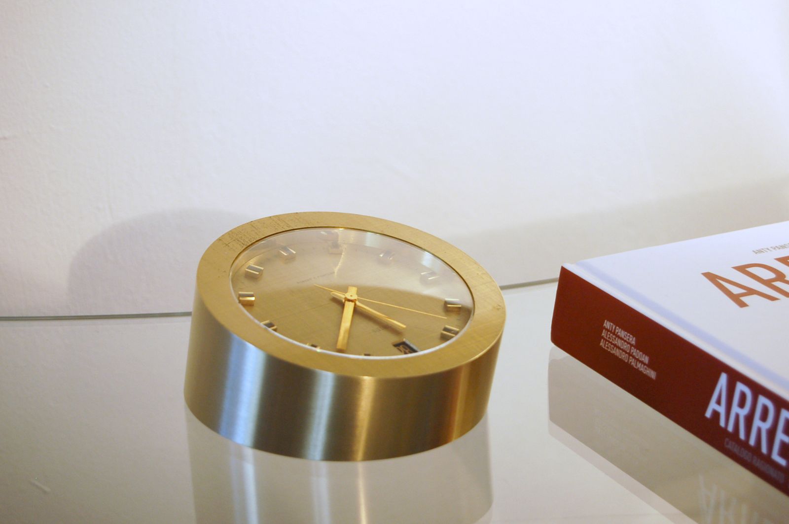 Clock R. Fortilier   Swiss Made 1960 With Calendar photo furniture