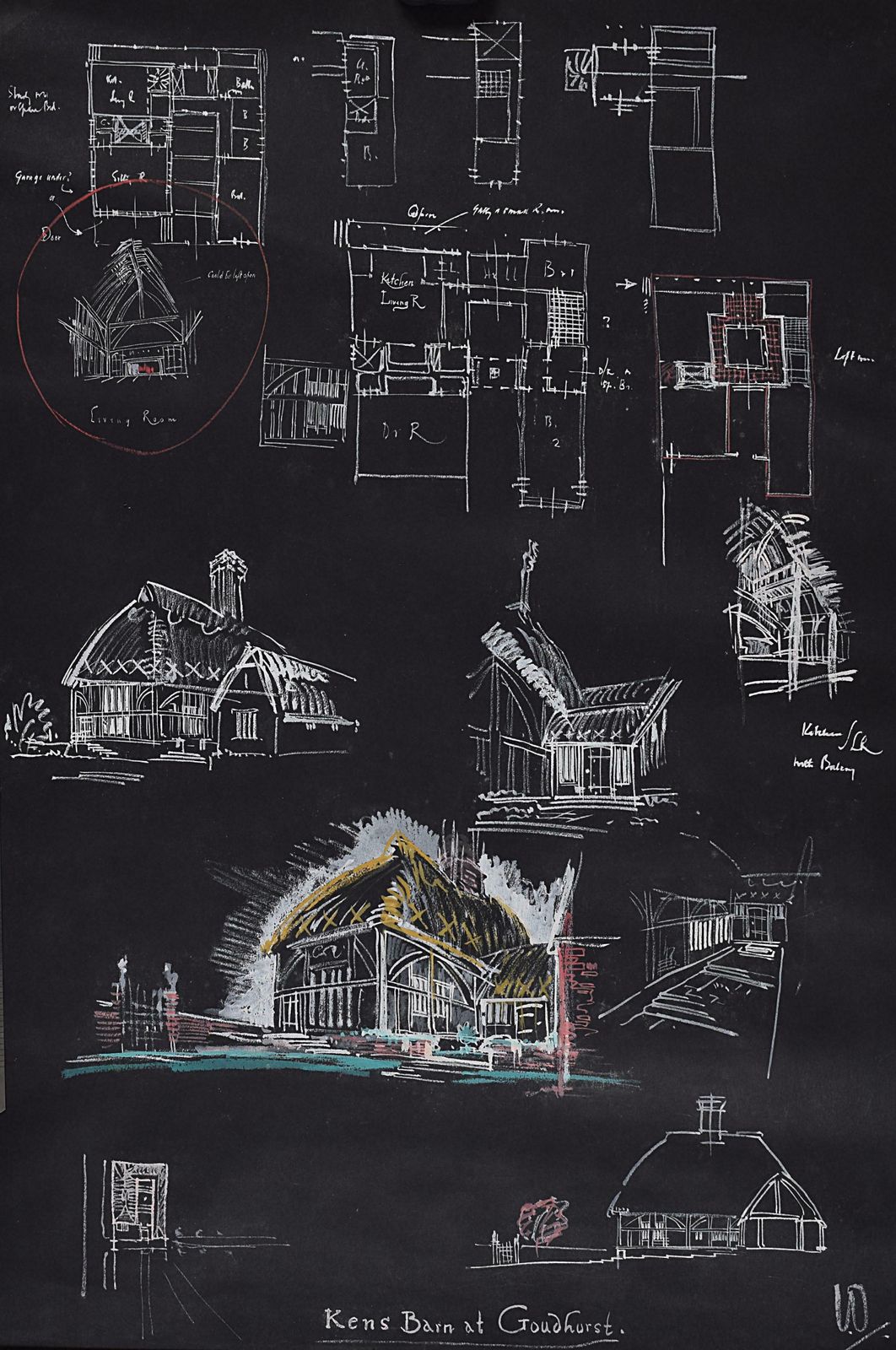 Louis Osman Architectural Design For Barn Conversion At Goudhurst Kent England photo furniture