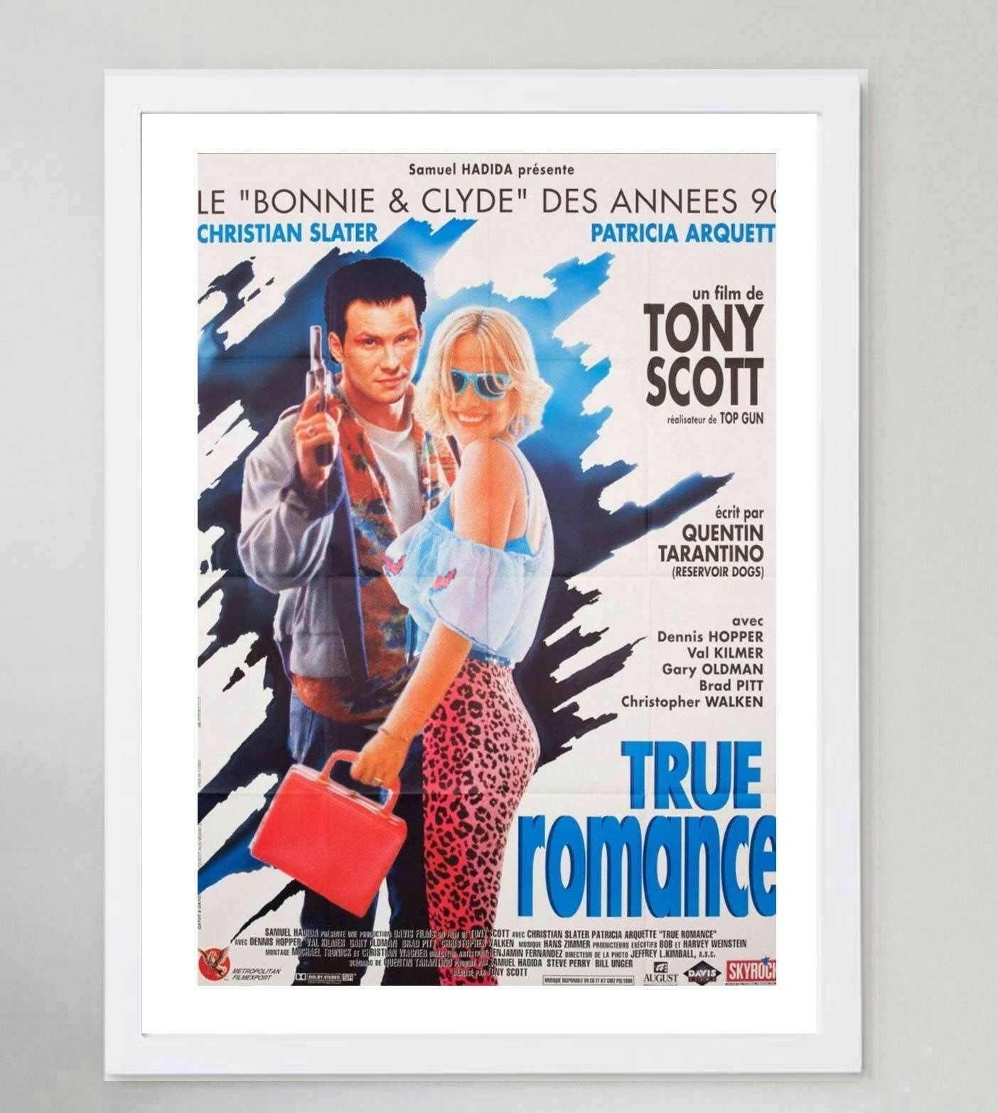 True Romance (French) Original Vintage Poster photo for sale