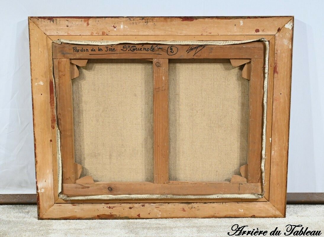 photo vintage “Le Pardon De La Joie Saint Guénolé”, School Of The 20th Century – 2nd Part 20th