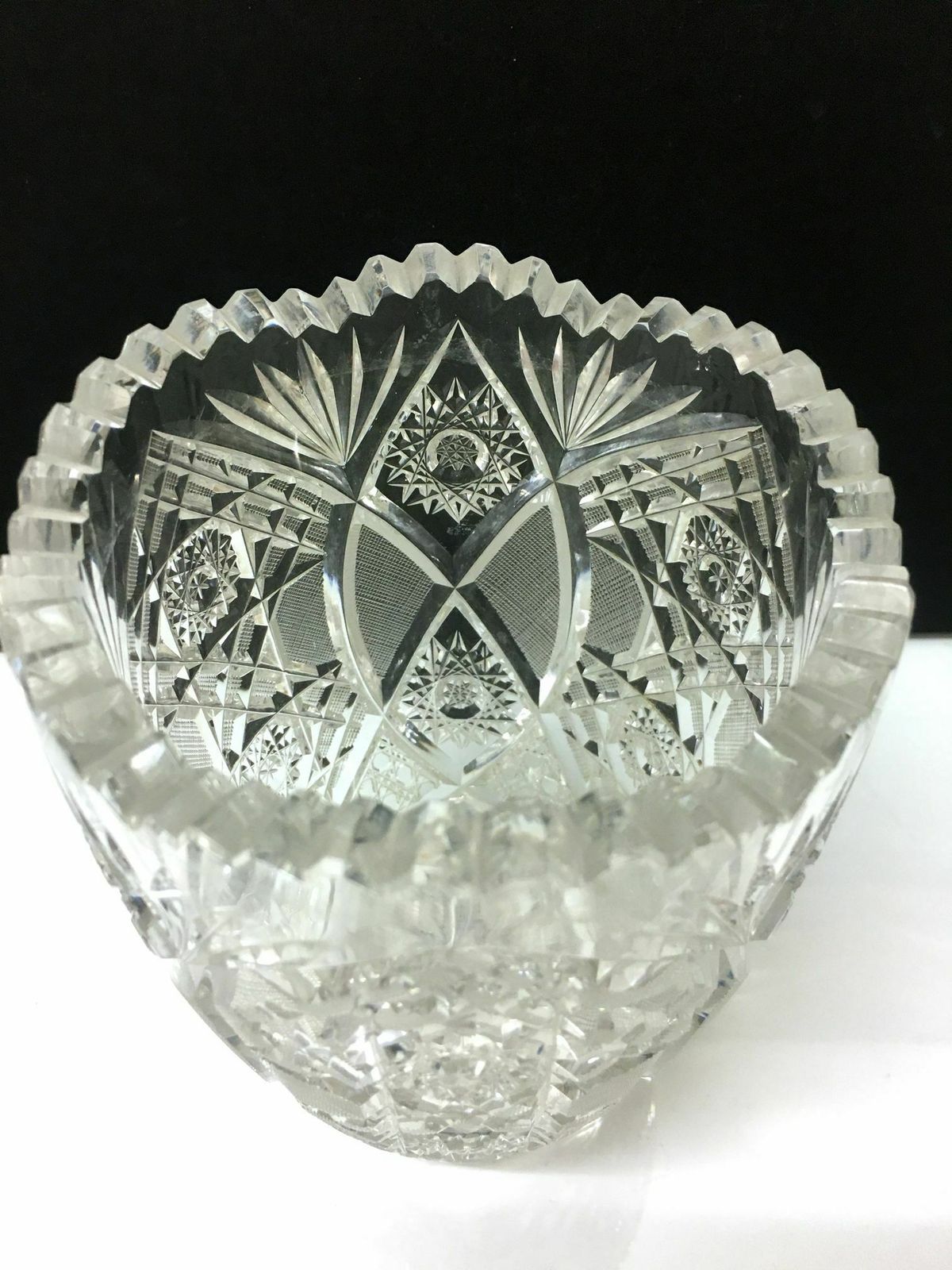 photo furniture Crystal Lead Vase, 1970s, Glass