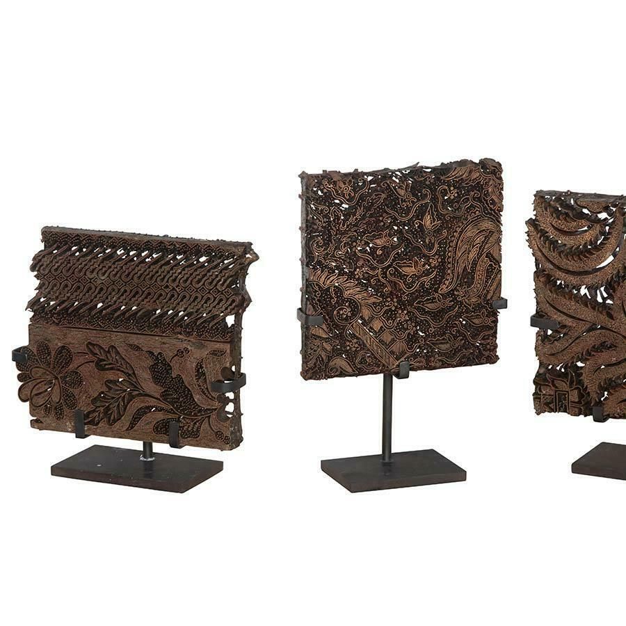 photo furniture Collection Of Five 19th Century Batik Printing Blocks