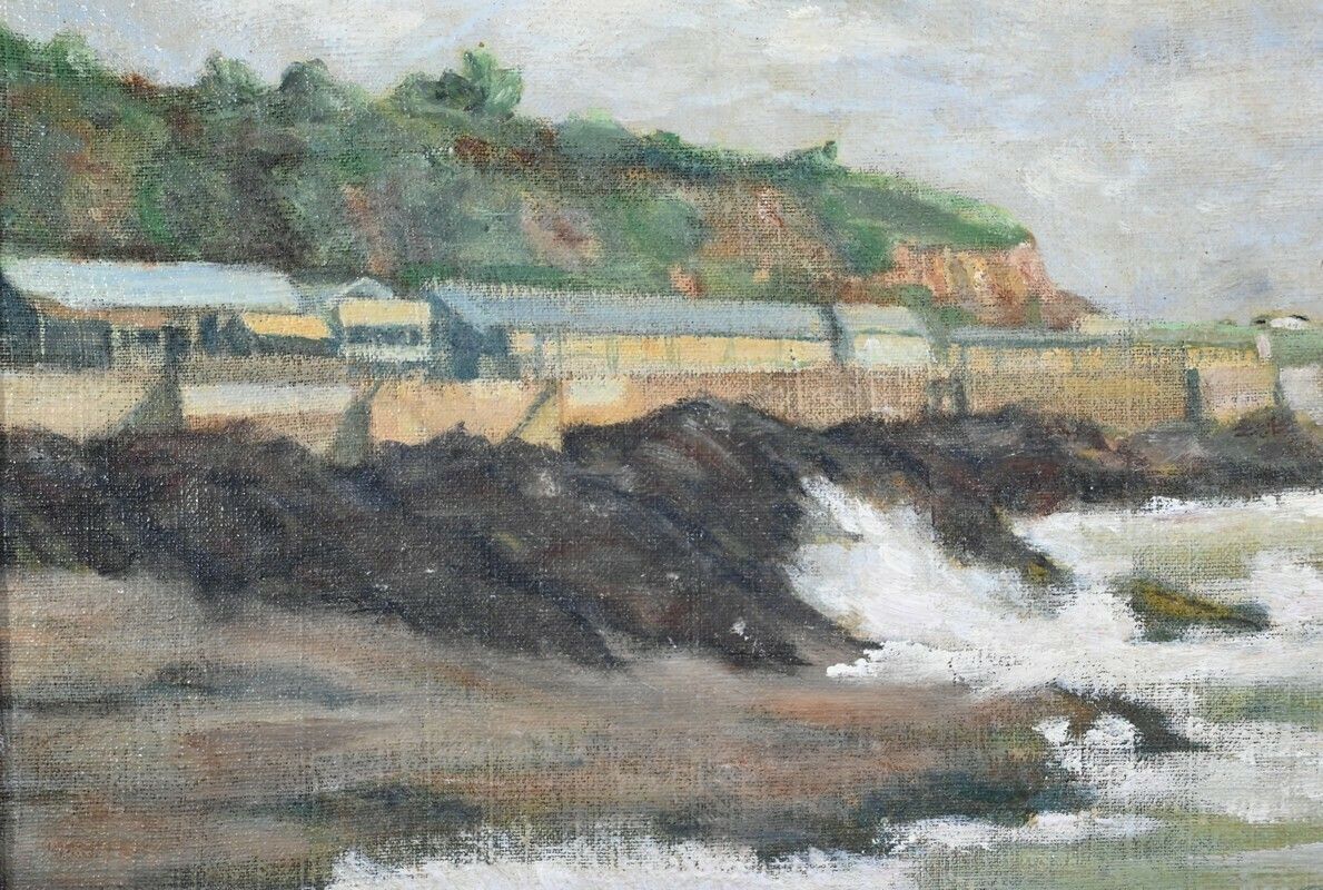 Oil On Canvas, Signed A. Le Guen   2nd Part 20th Century photo 1164.93