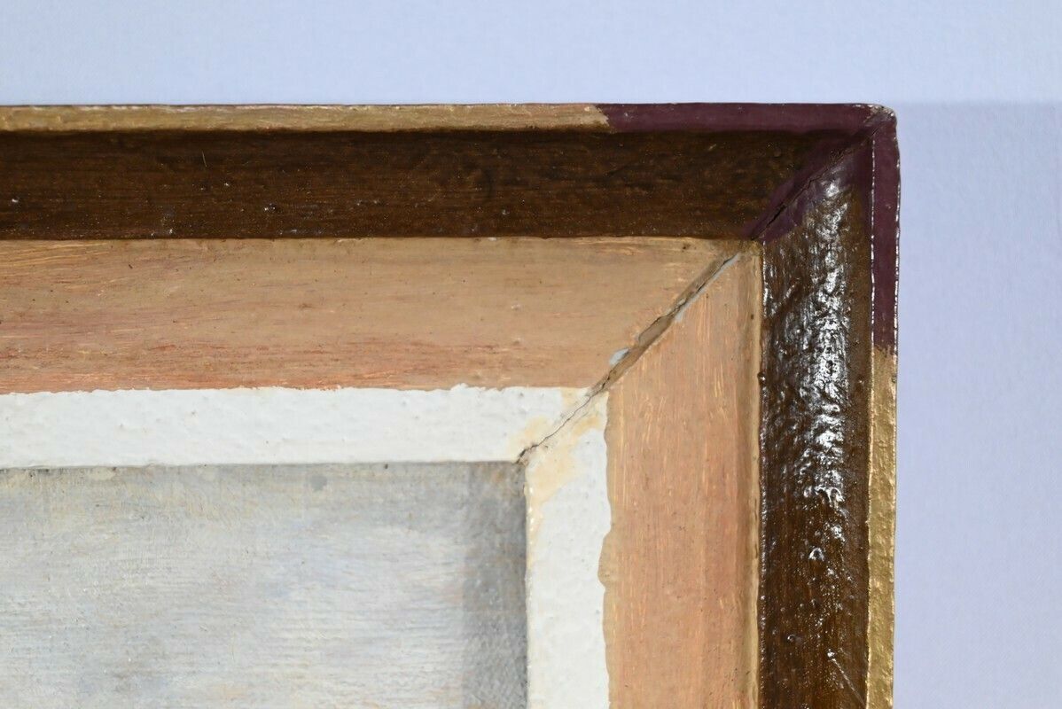 1164.93 Oil On Canvas, Signed A. Le Guen   2nd Part 20th Century photo