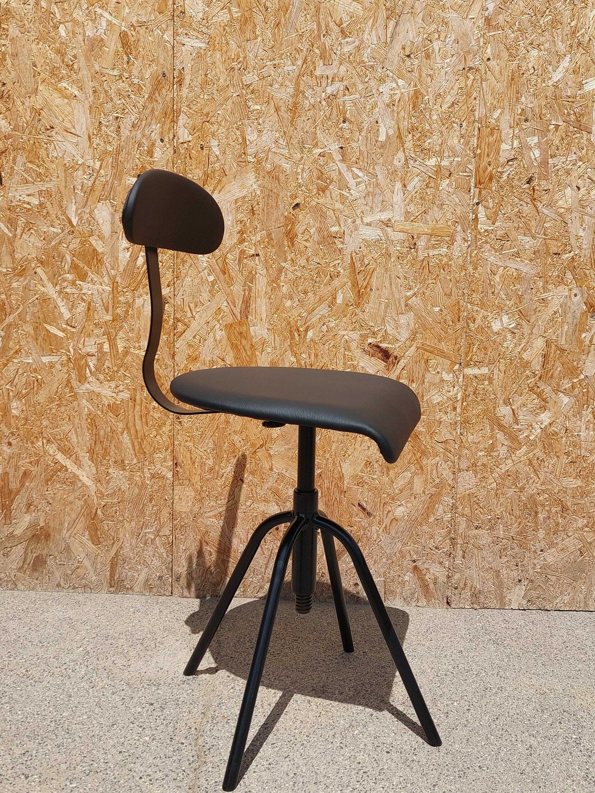 Mid Century Industrial Office Chair/Vintage Industrial Swivel Adjustable Chair Office Chair/Stol Kamnik/ Designer Chair/Mcm Furniture/70's photo 348.0