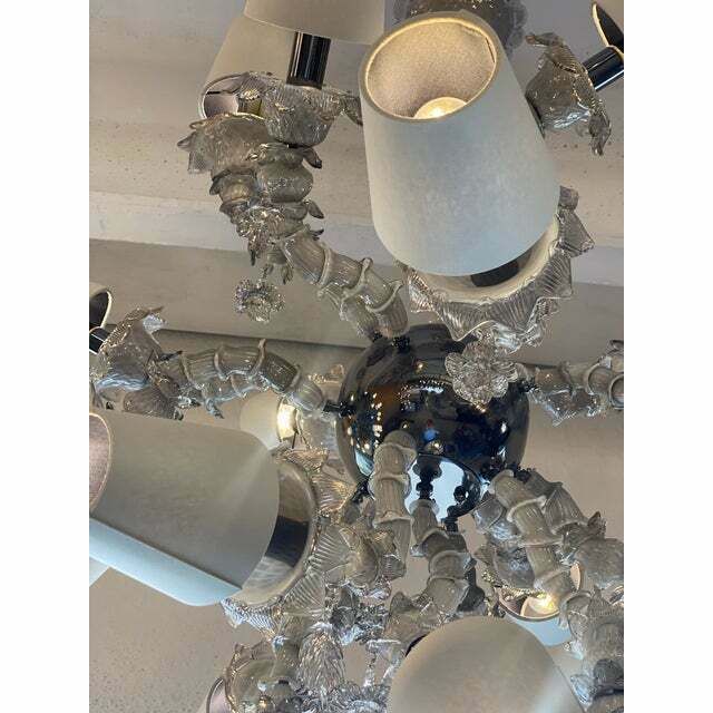 12276.0 Contemporary Sputnik Ca' Rezzonico Murano Glass Chandelier photo