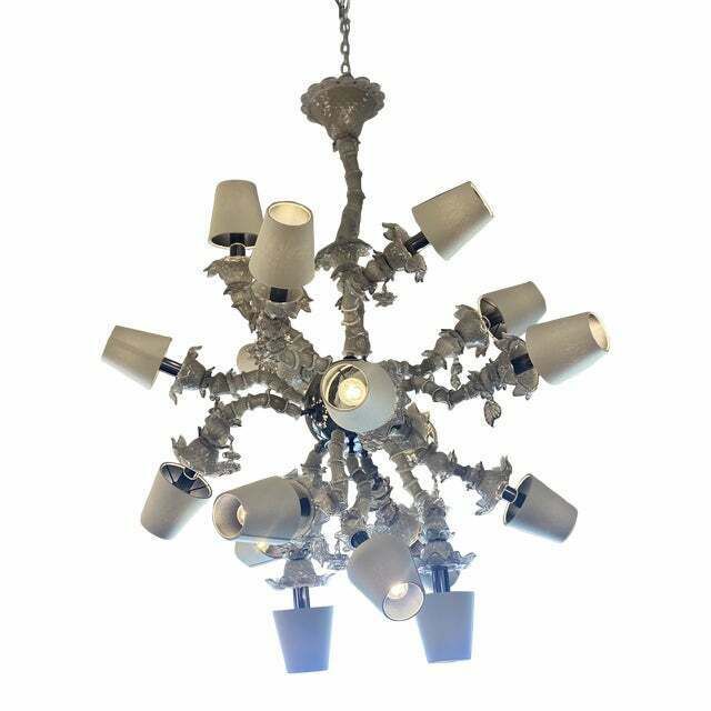 photo vinterior Contemporary Sputnik Ca' Rezzonico Murano Glass Chandelier