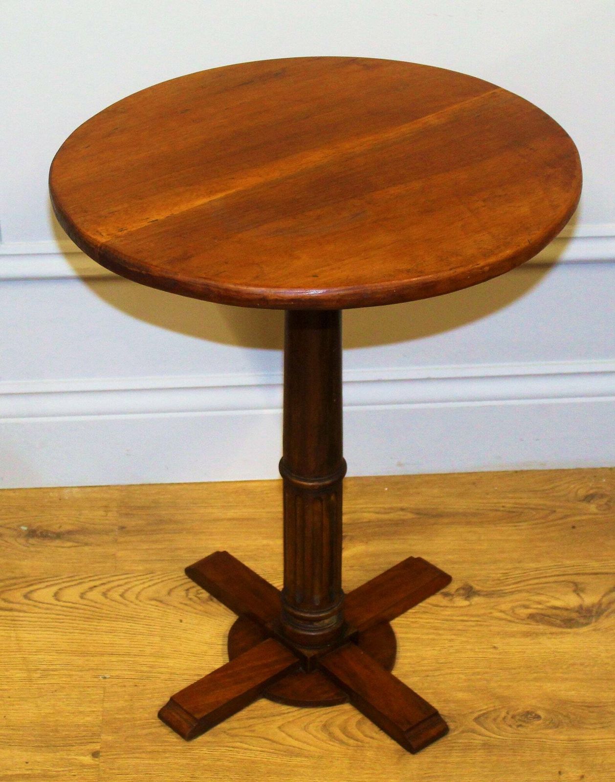 Victorian Mahogany Antique Side Table Vintage Wooden Arts And Crafts Hall Desk Industrial Occasional