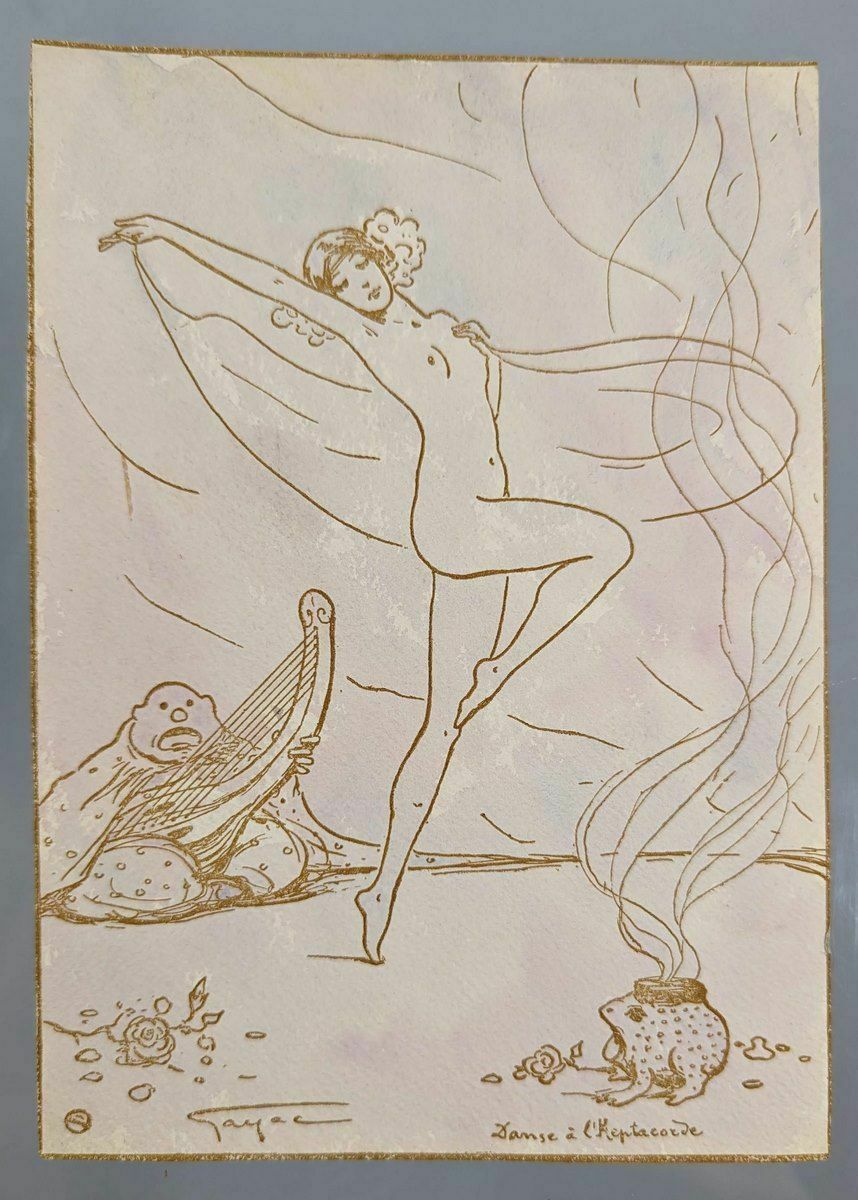 Lithograph Series Illustrator Ernest Gayac (1870 1942) photo for sale